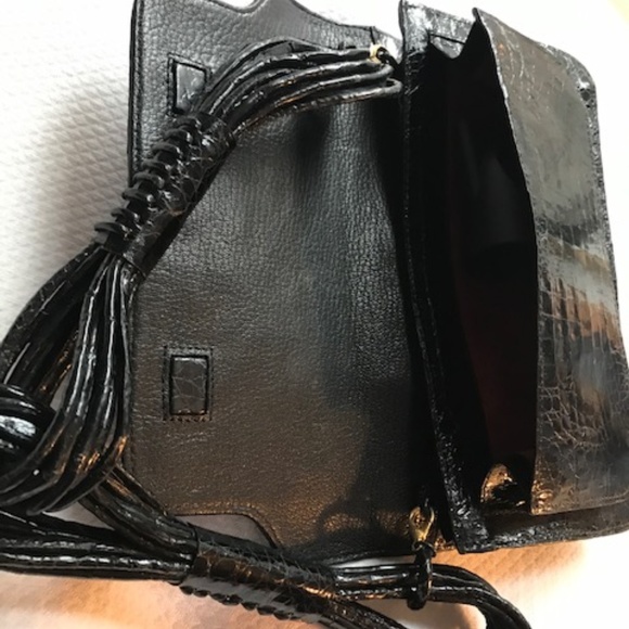 Nancy Gonzalez black crocodile hand/shoulder bag - Picture 3 of 8